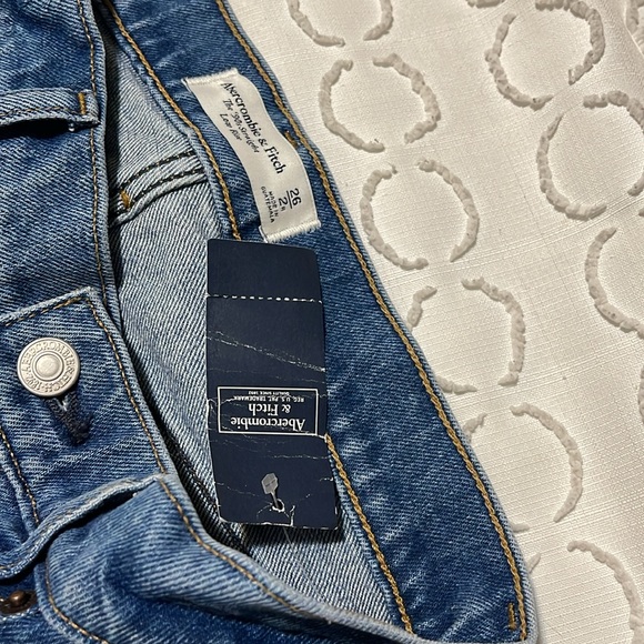 New with tags 90s straight Low rise Abercrombie jeans - Picture 13 of 14